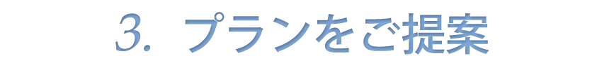プランをご提案